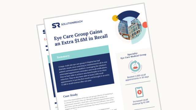 eye care group case study thumbnail