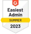G2 Easiest Admin Summer 2023