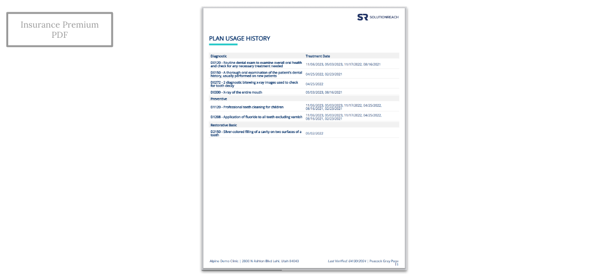 insurance premium eligibility PDF screenshot