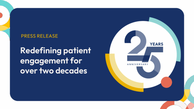 Press Release: Redefining patient engagement for over two decades.