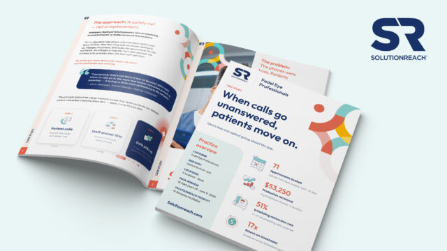 Fadel Eye Professionals case study feature image of physical document