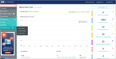 Reputation Engine send options screenshot gif